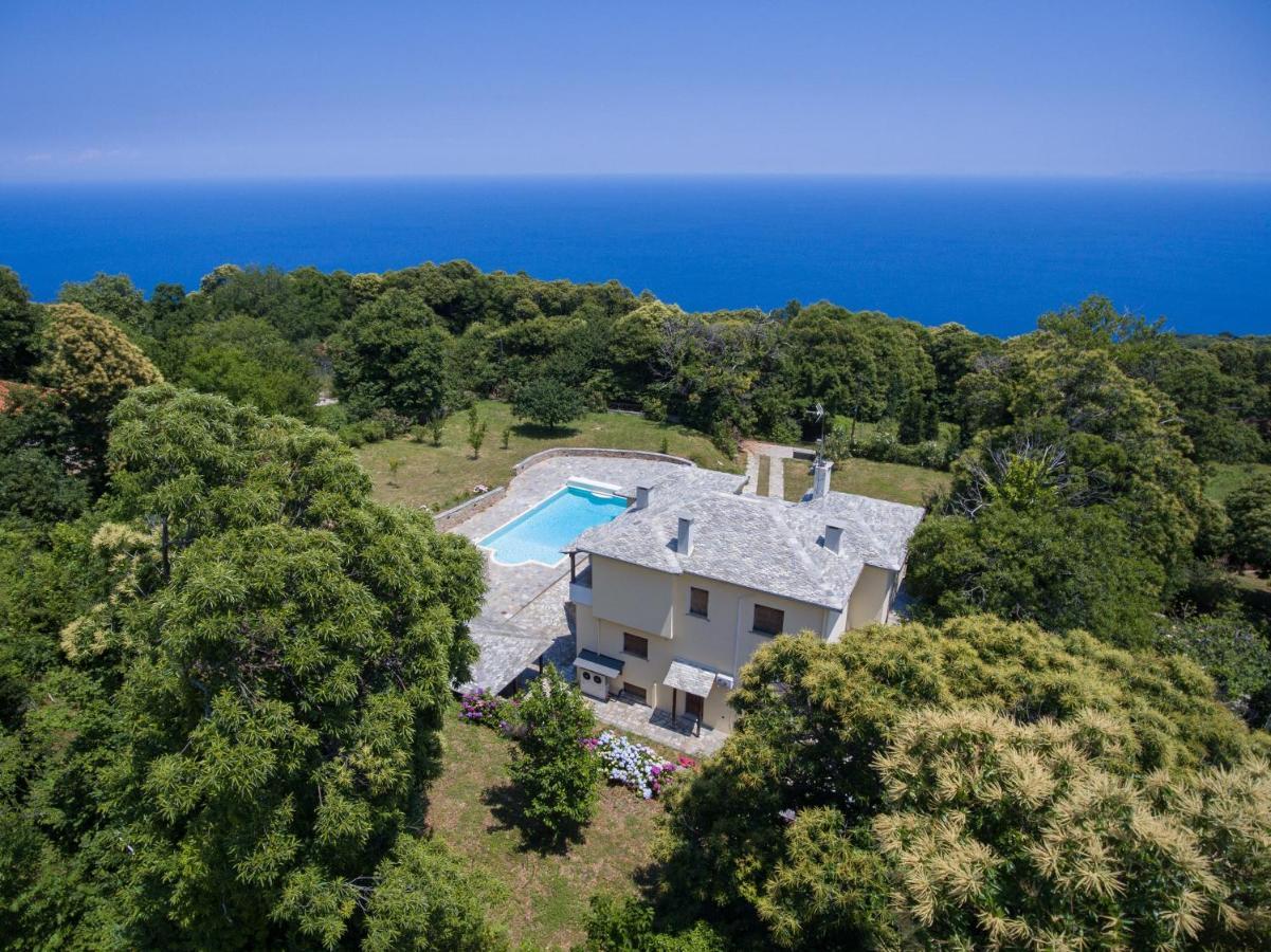 Luxury Villa With Pool In Цагарада Экстерьер фото